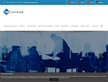 Tablet Screenshot of consultingdms.com